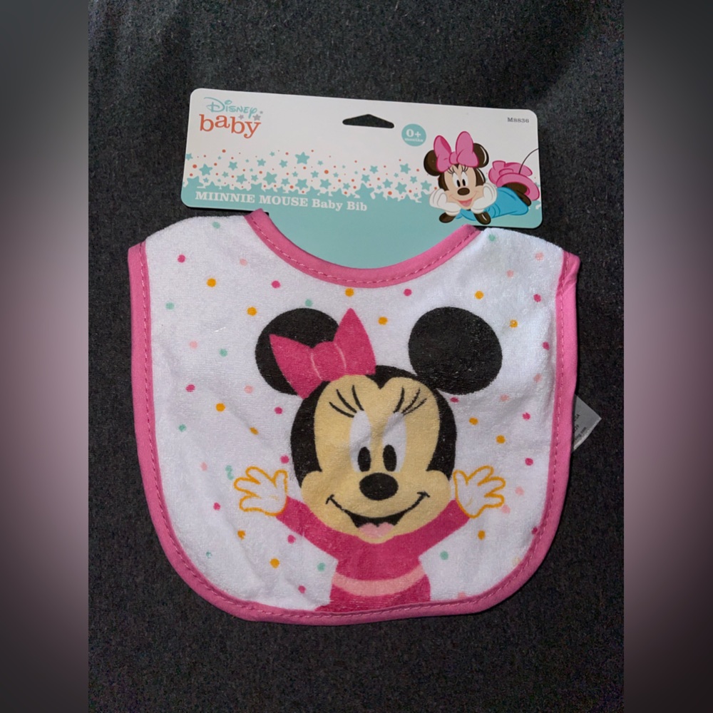 Disney baby Minnie Mouse bib